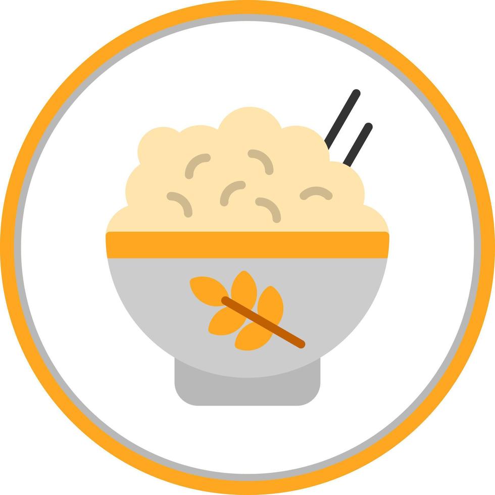 diseño de icono de vector de arroz