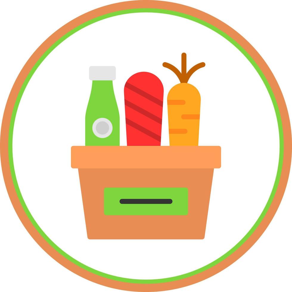 Grocery Vector Icon Design