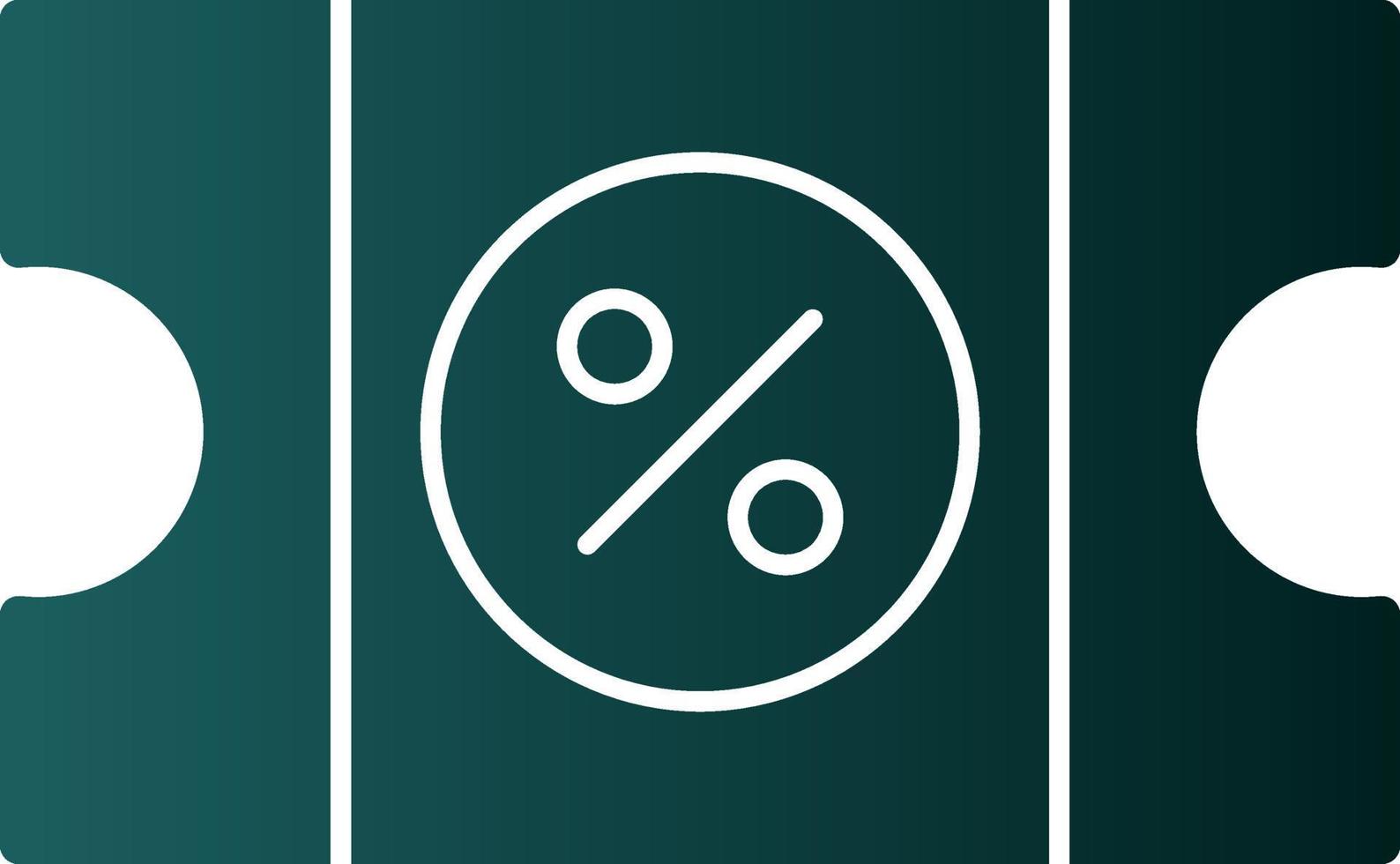 Discount Coupon Vector Icon Design