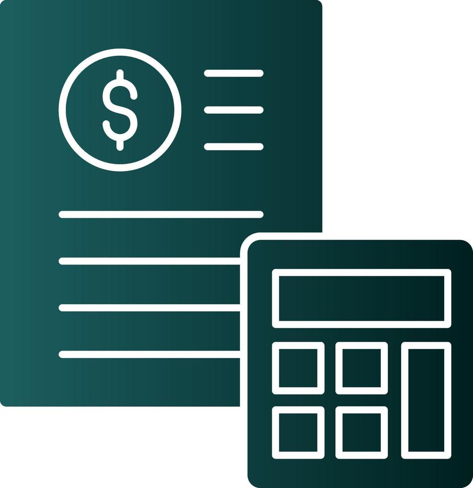 Budget Vector Icon Design