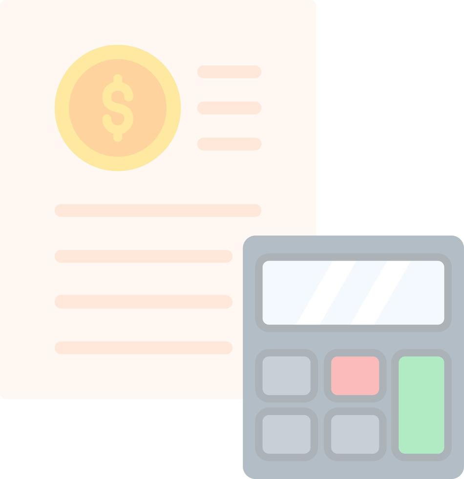 Budget Vector Icon Design