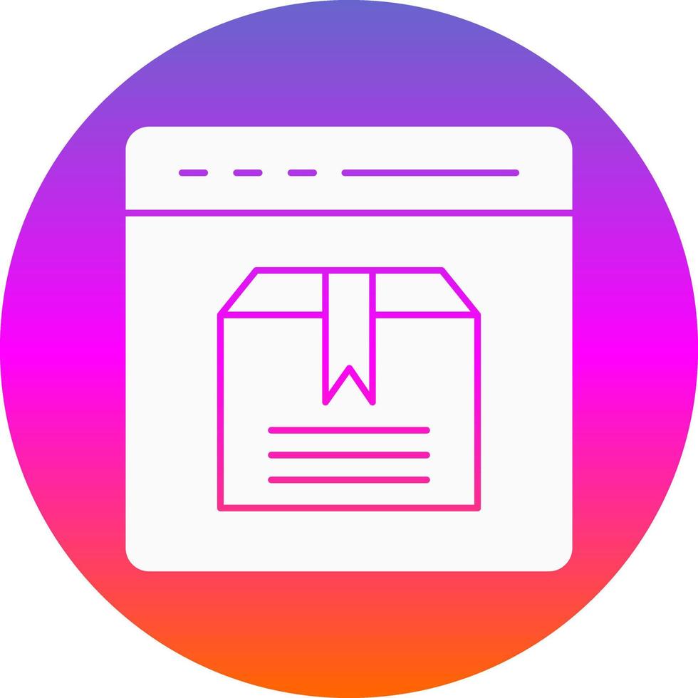 diseño de icono de vector de navegación de producto