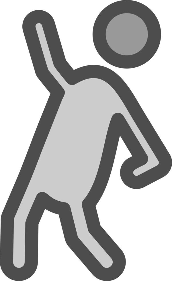 Stretching Vector Icon Design