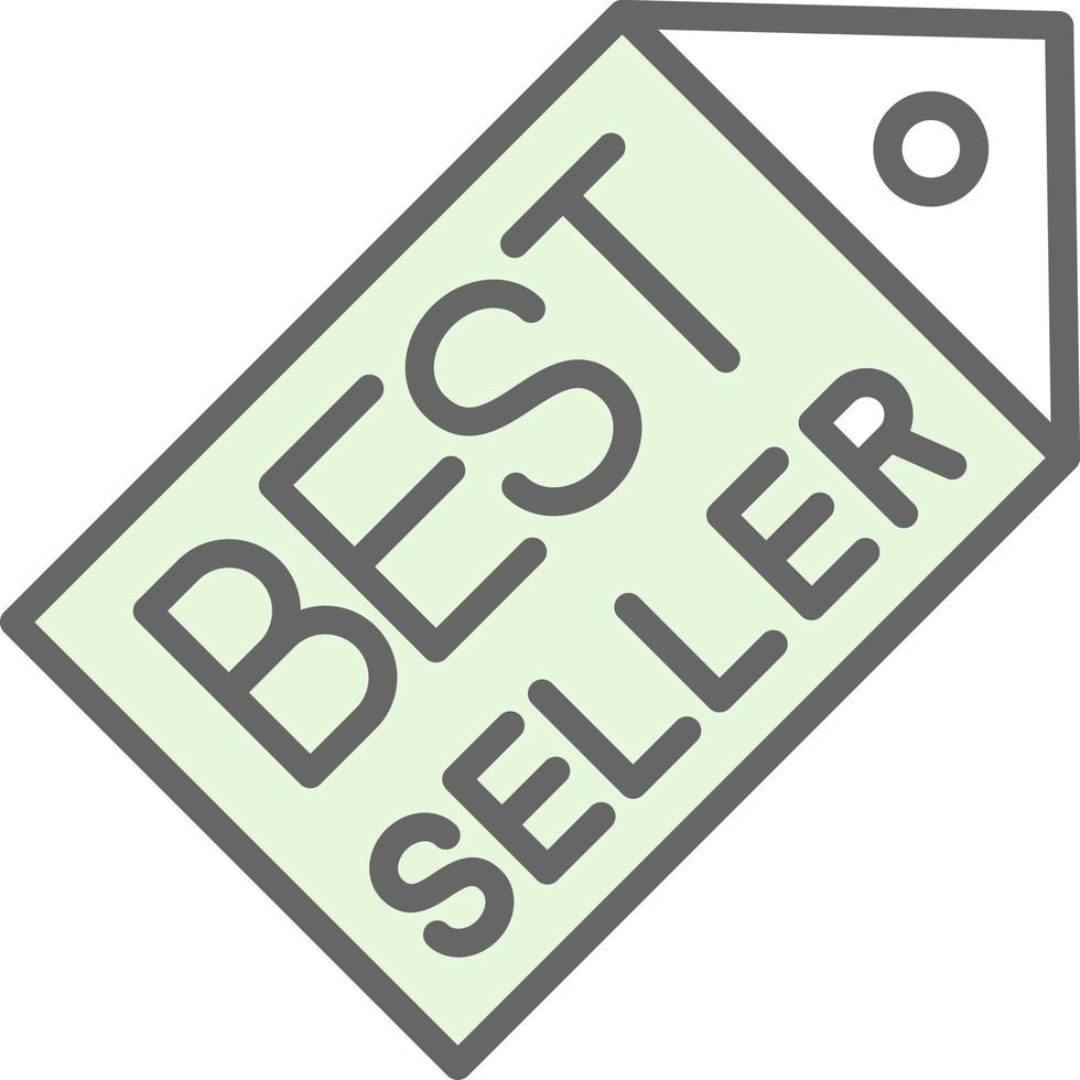 Best Seller Vector Icon Design