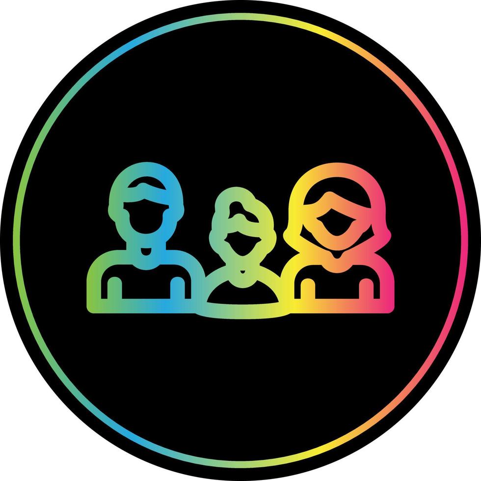 diseño de icono de vector de padres