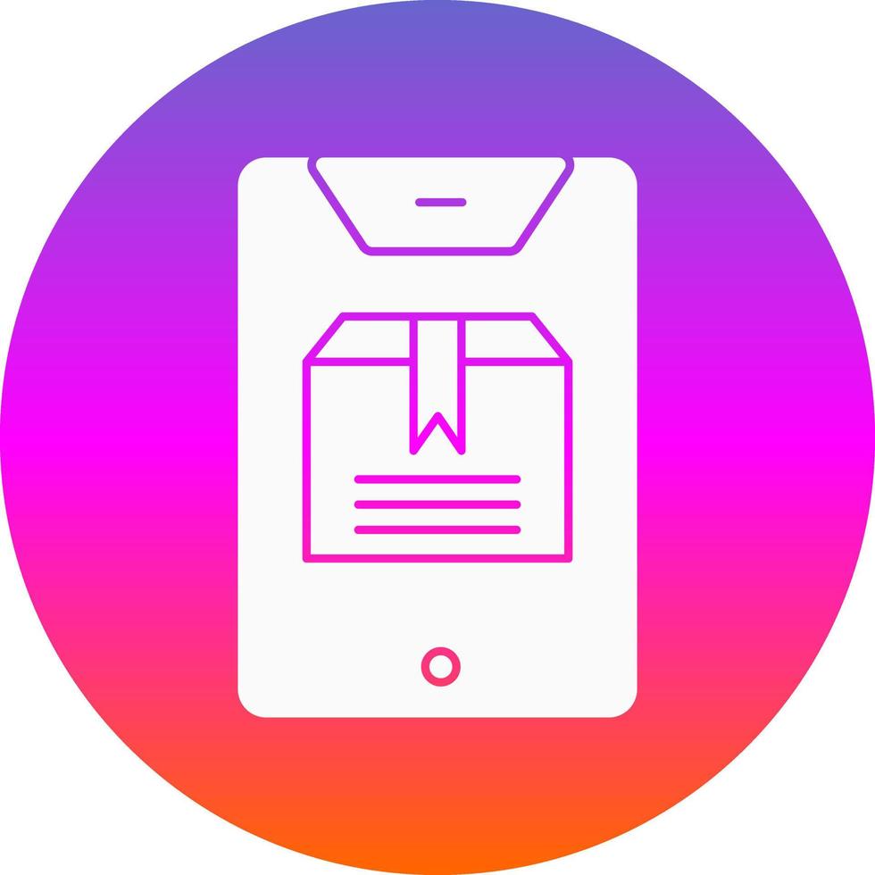 ECommerce Tablet Vector Icon Design