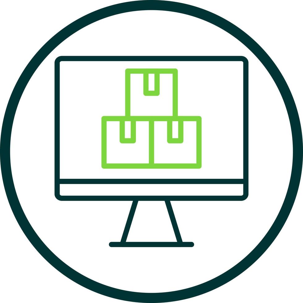 diseño de icono de vector de productos de comercio electrónico