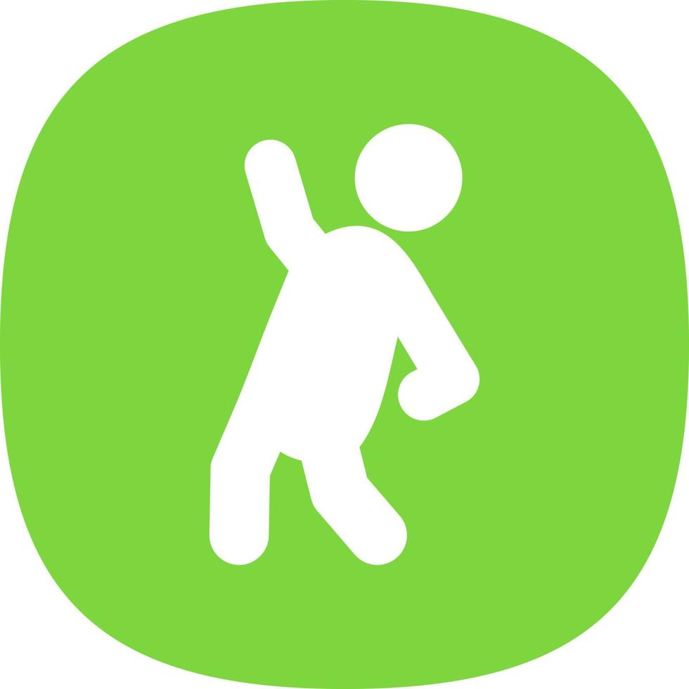 Stretching Vector Icon Design