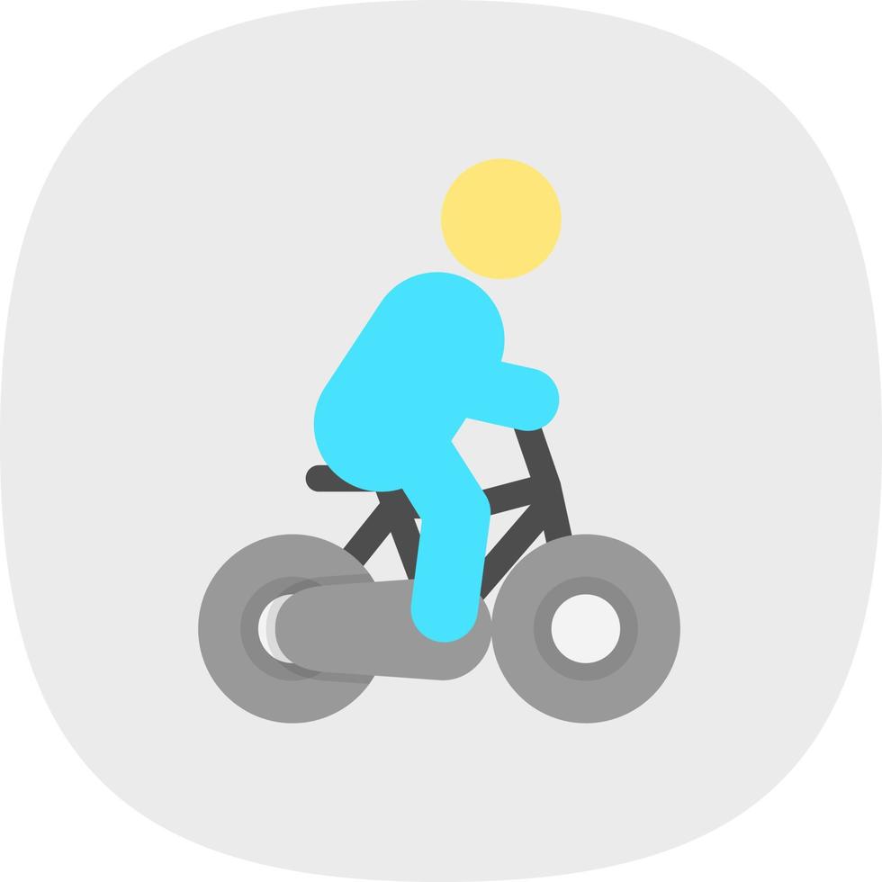 diseño de icono de vector de ciclismo