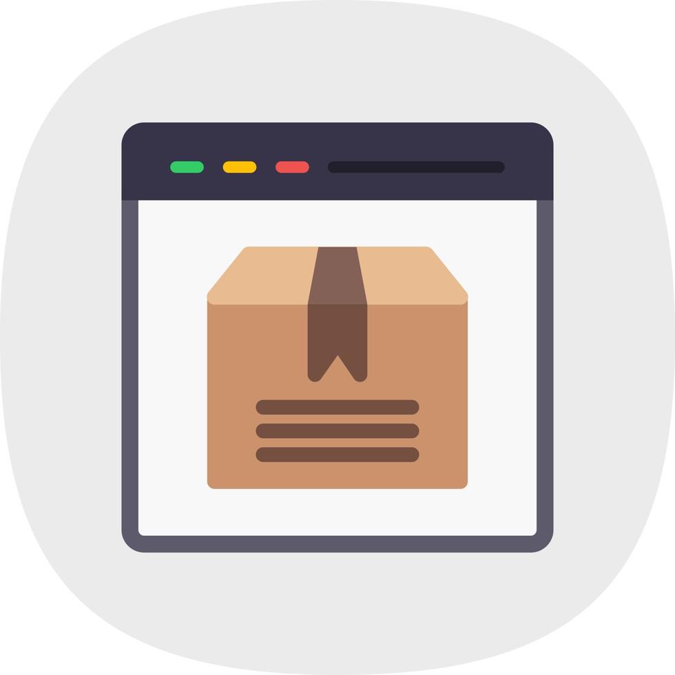 Product Browsing Vector Icon Design
