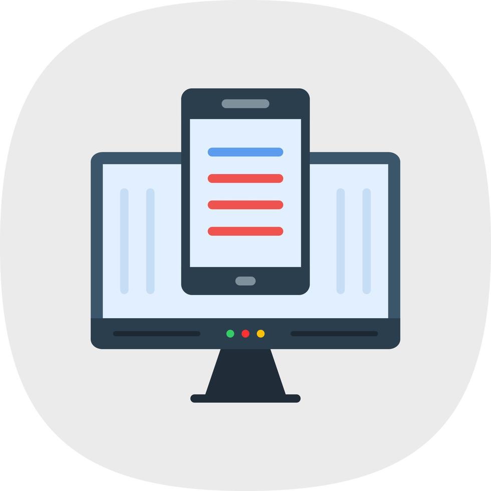 ECommerce Screen Vector Icon Design