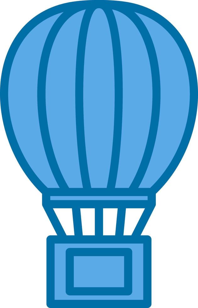 diseño de icono de vector de entrega de globo de aire