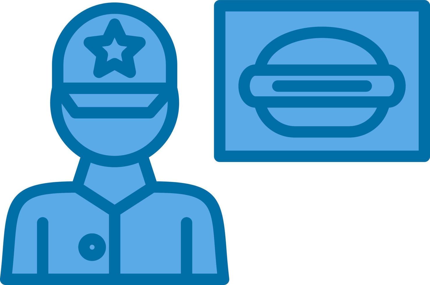 Delivery Man Vector Icon Design