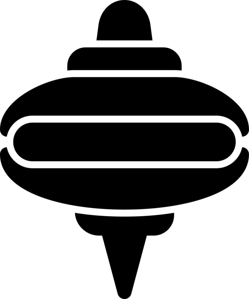 Spinning Top Icon vector