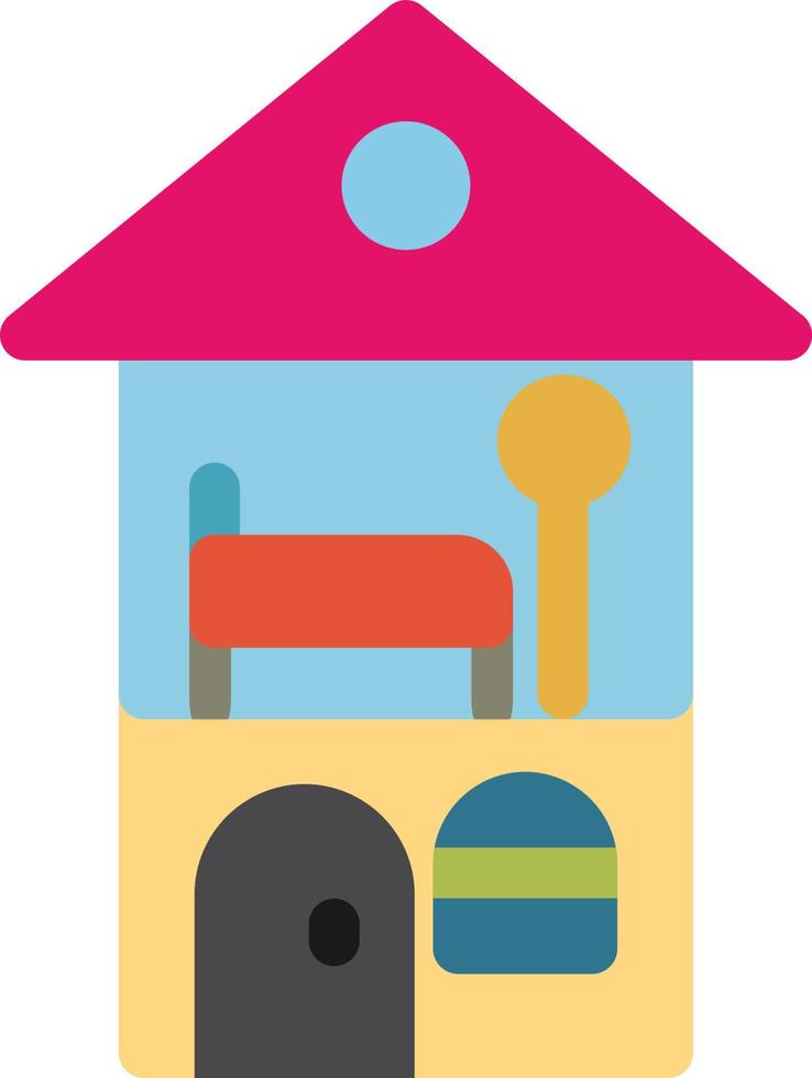 Dolls House Icon vector