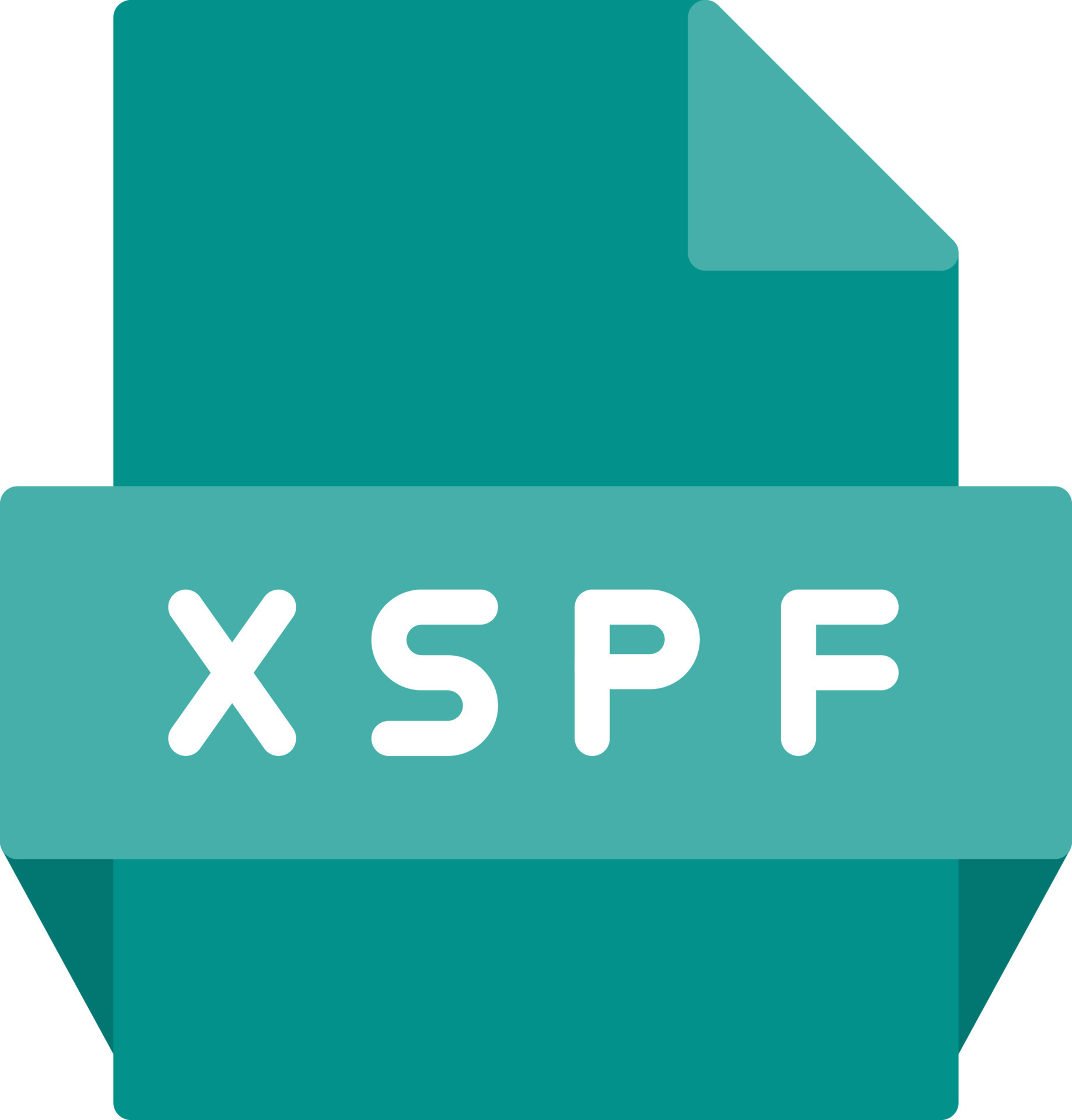 Xspf File Format Icon 15830005 Vector Art at Vecteezy