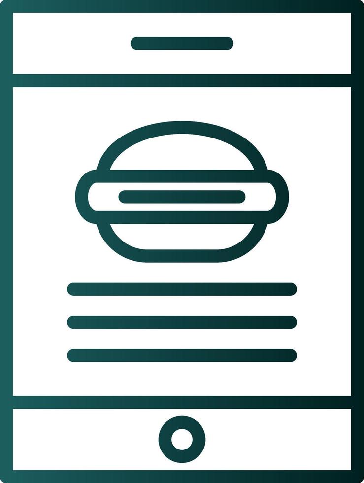 Online Order Vector Icon Design