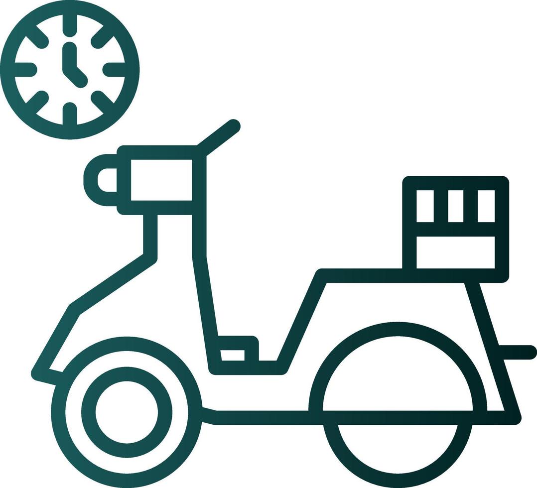 Delivery Time Vector Icon Design