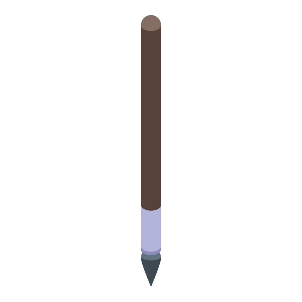 Product manager pencil icon, isometric style vector