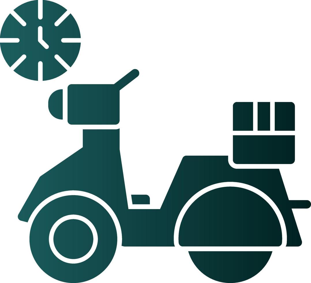 Delivery Time Vector Icon Design