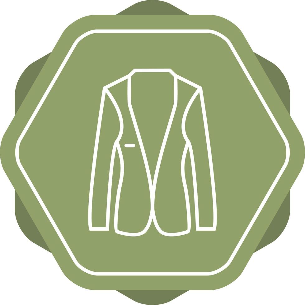 Unique Jacket Vector Line Icon