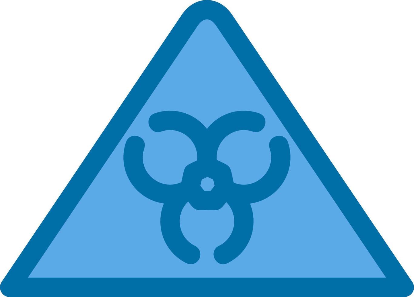 Dangerous Goods Glyph Icon vector