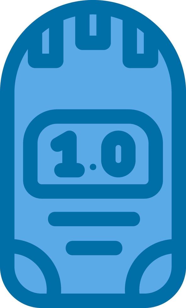 Dosimeter Glyph Icon vector