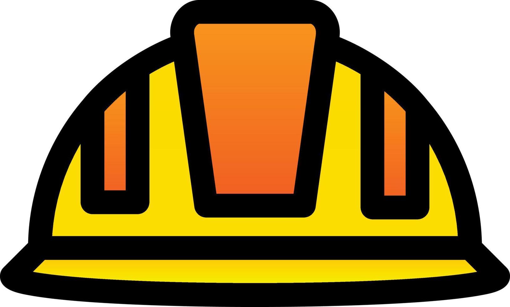 Helmet Glyph Icon vector