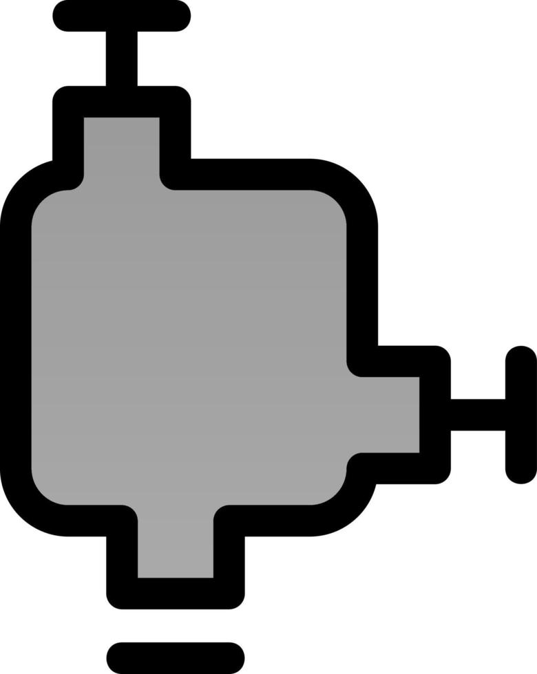 Engine Glyph Icon vector