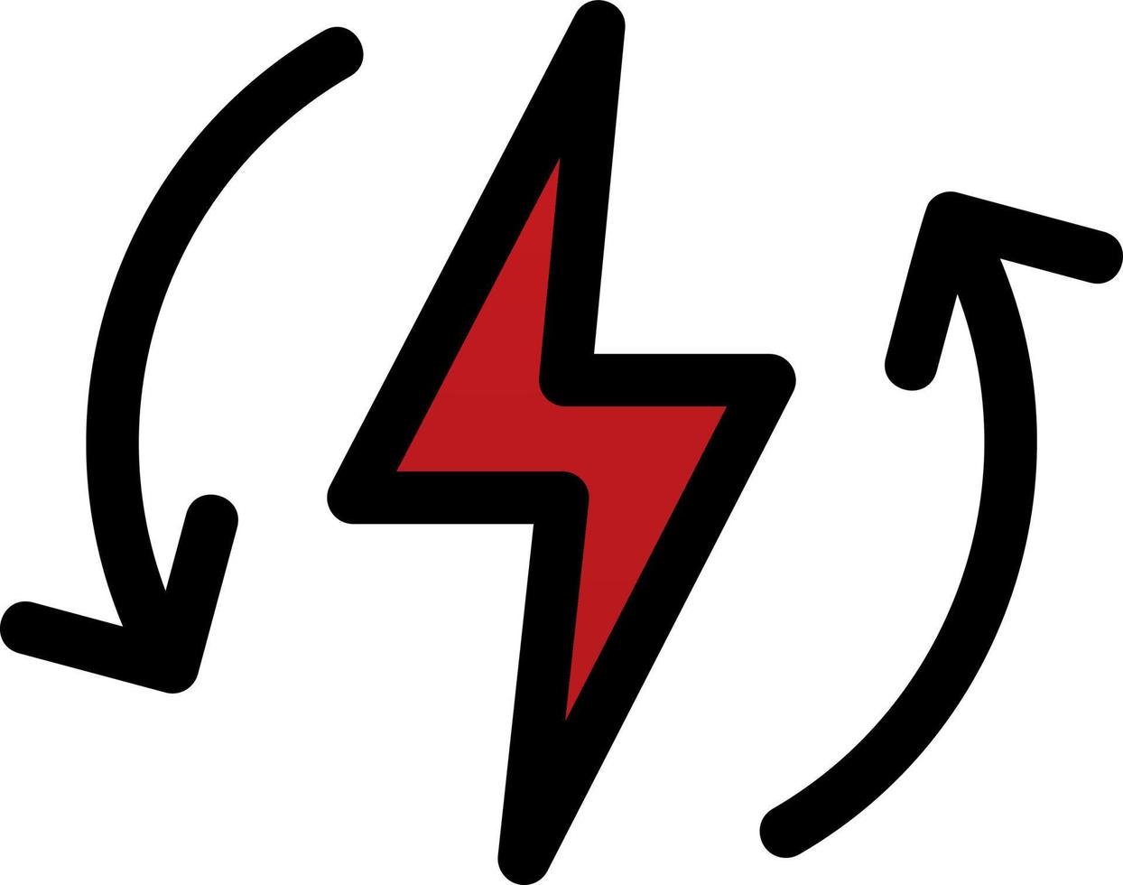 Renewable Energy Glyph Icon vector