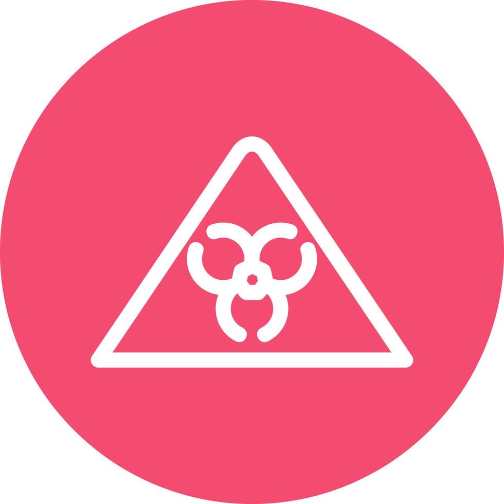 Dangerous Goods Glyph Icon vector