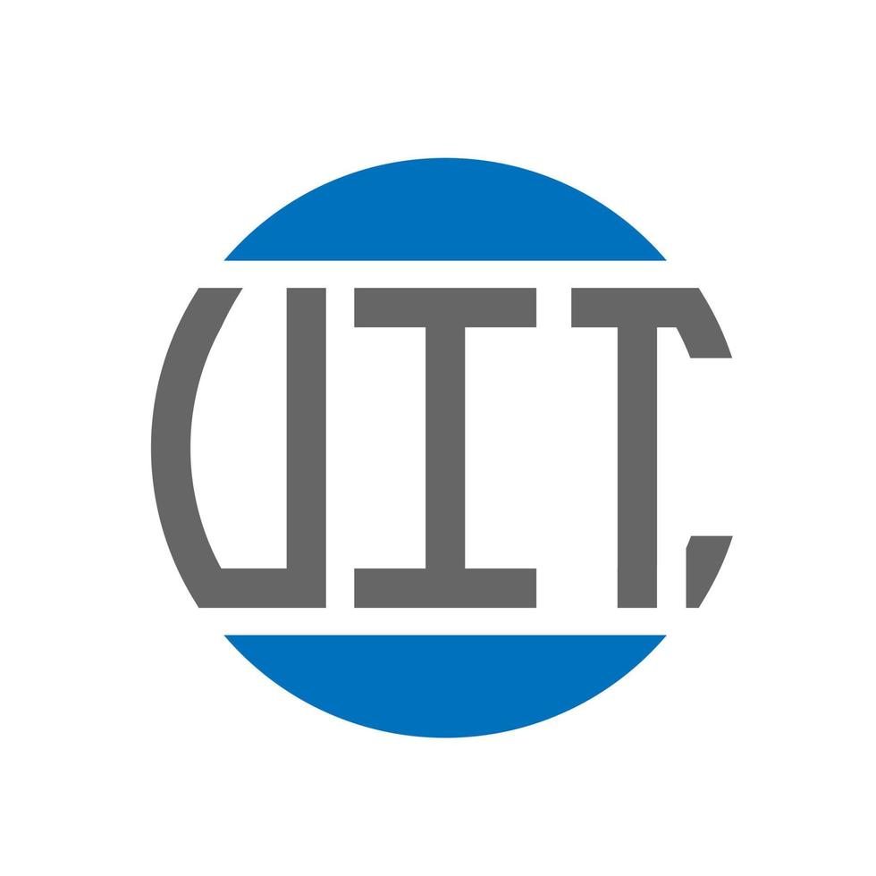 VIT letter logo design on white background. VIT creative initials ...