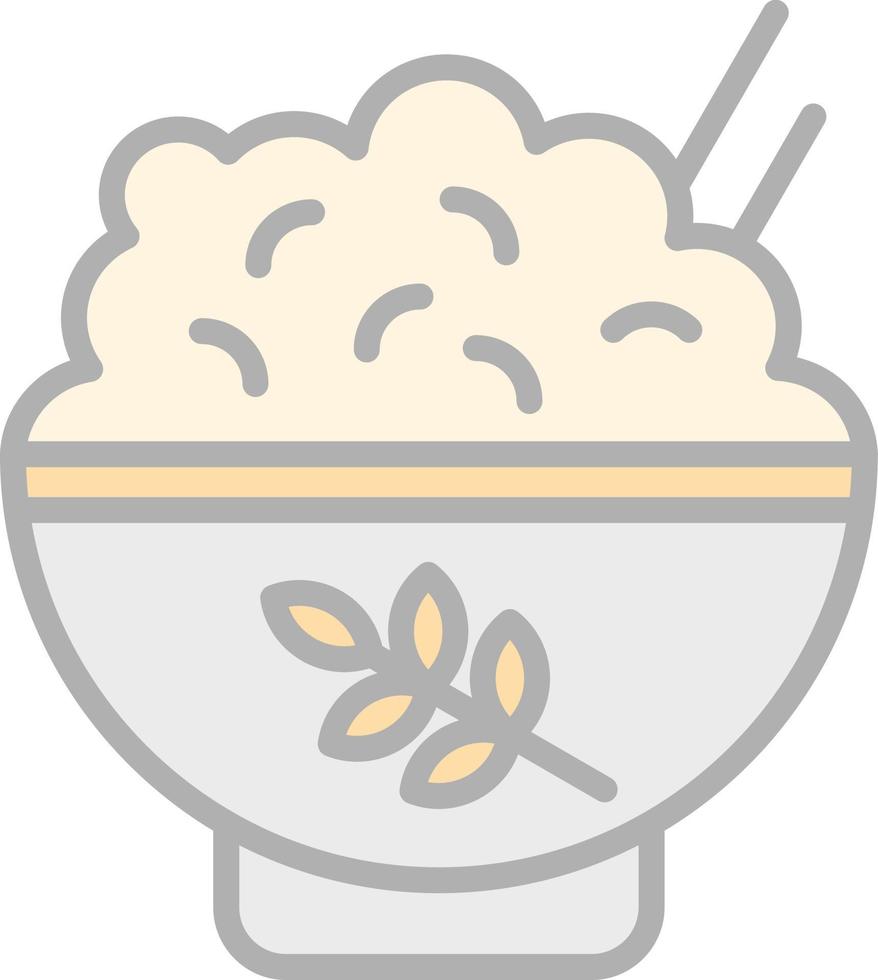 Rice Vector Icon Design