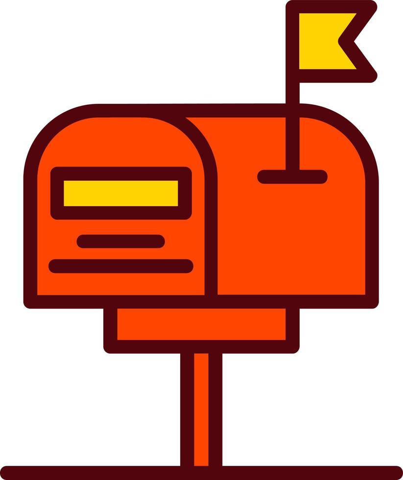 Letterbox Vector Icon