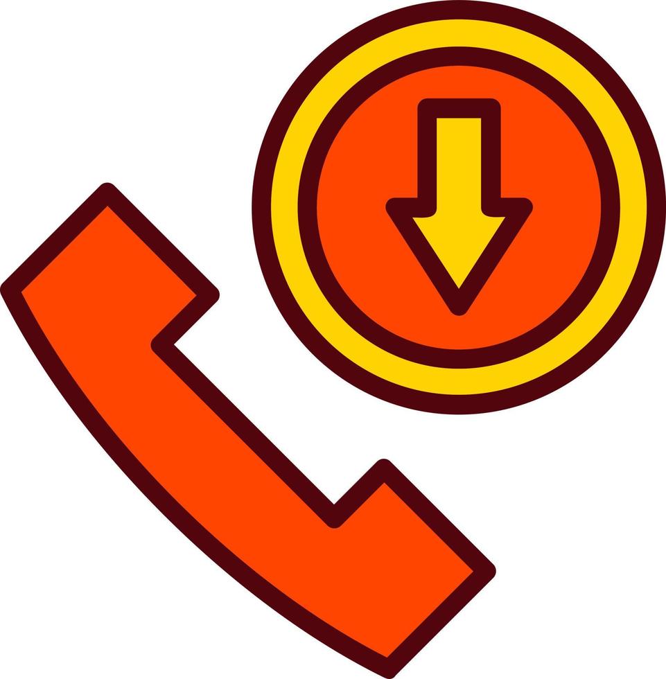 Incoming Call Vector Icon