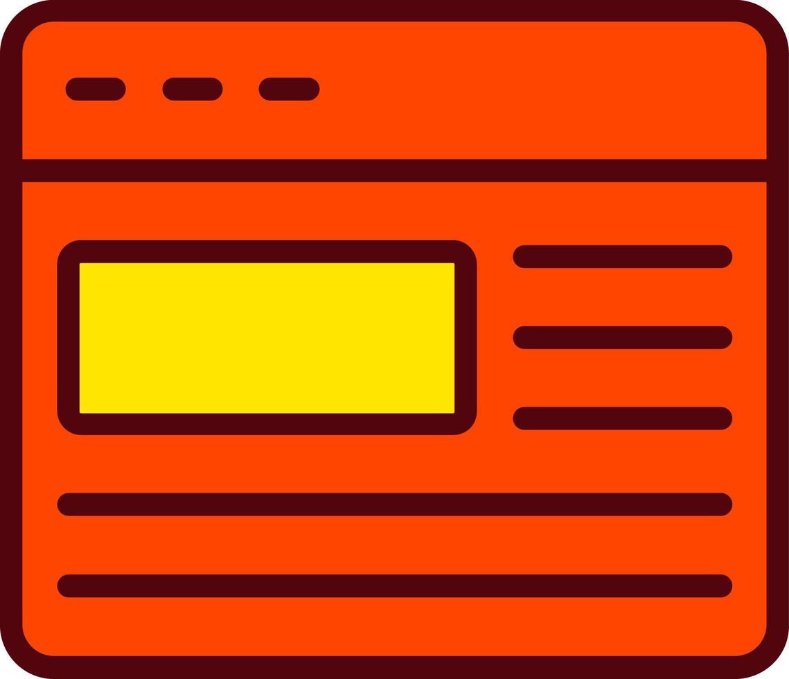 Browser Vector Icon