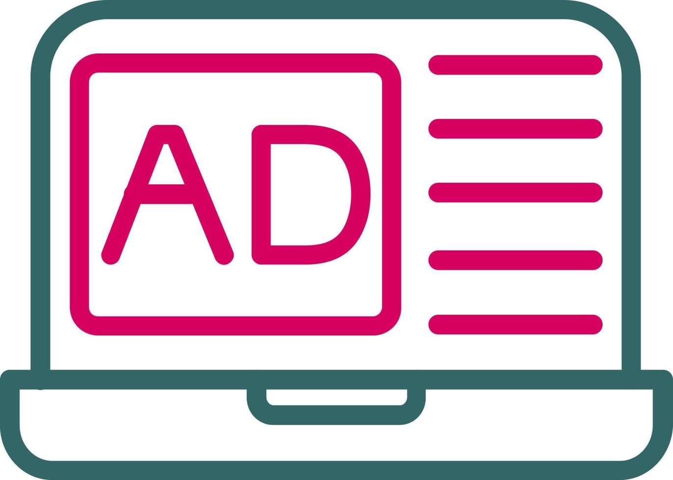 Advertising Vector Icon