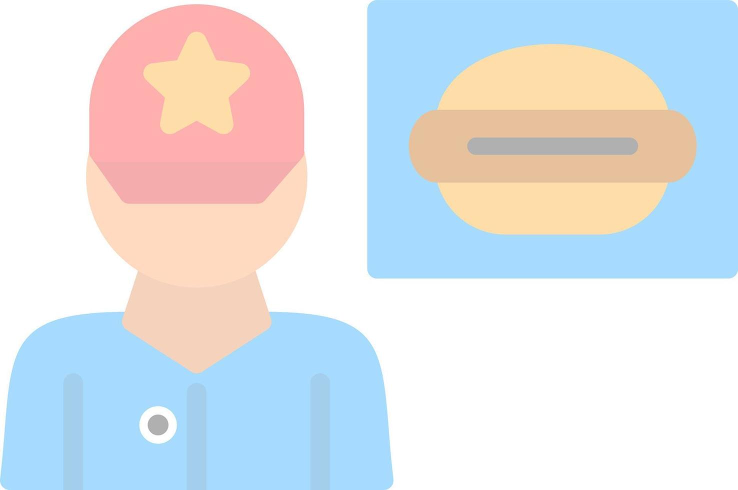 Delivery Man Vector Icon Design