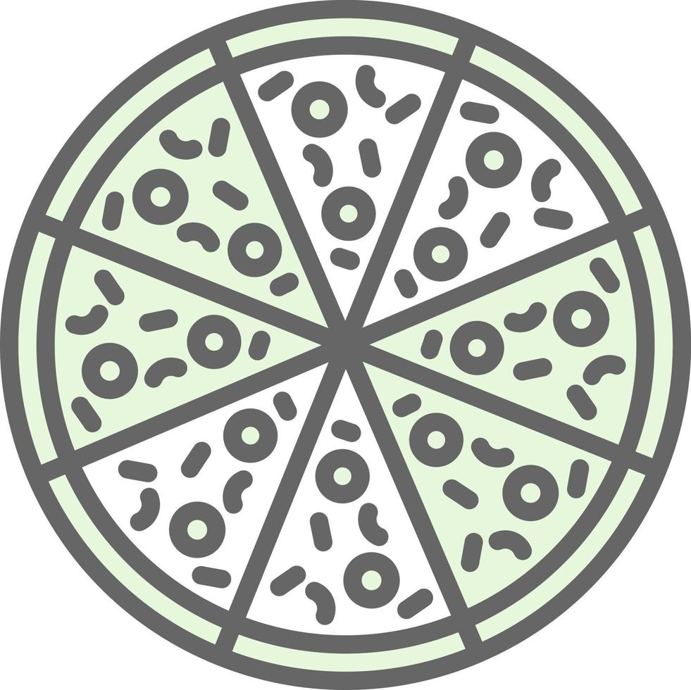 Pizza Vector Icon Design