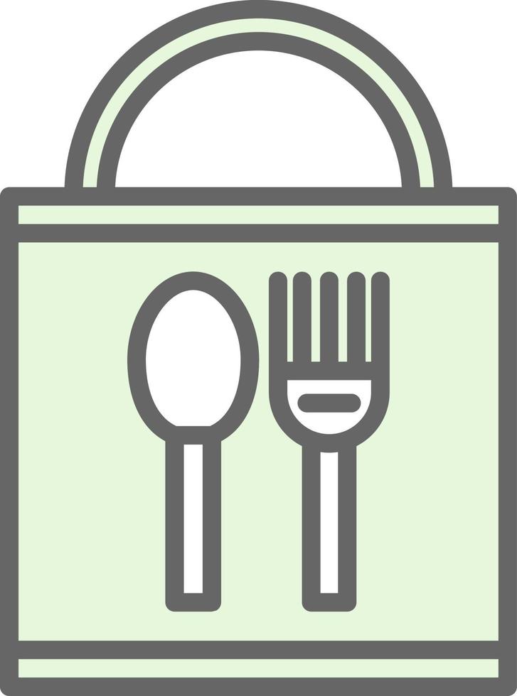 Food Pack Vector Icon Design