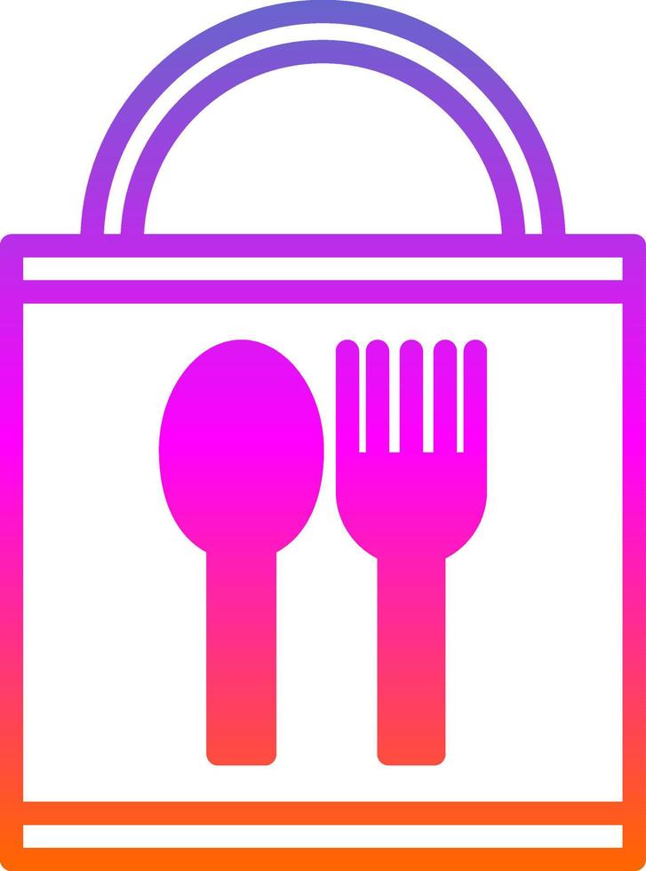 Food Pack Vector Icon Design