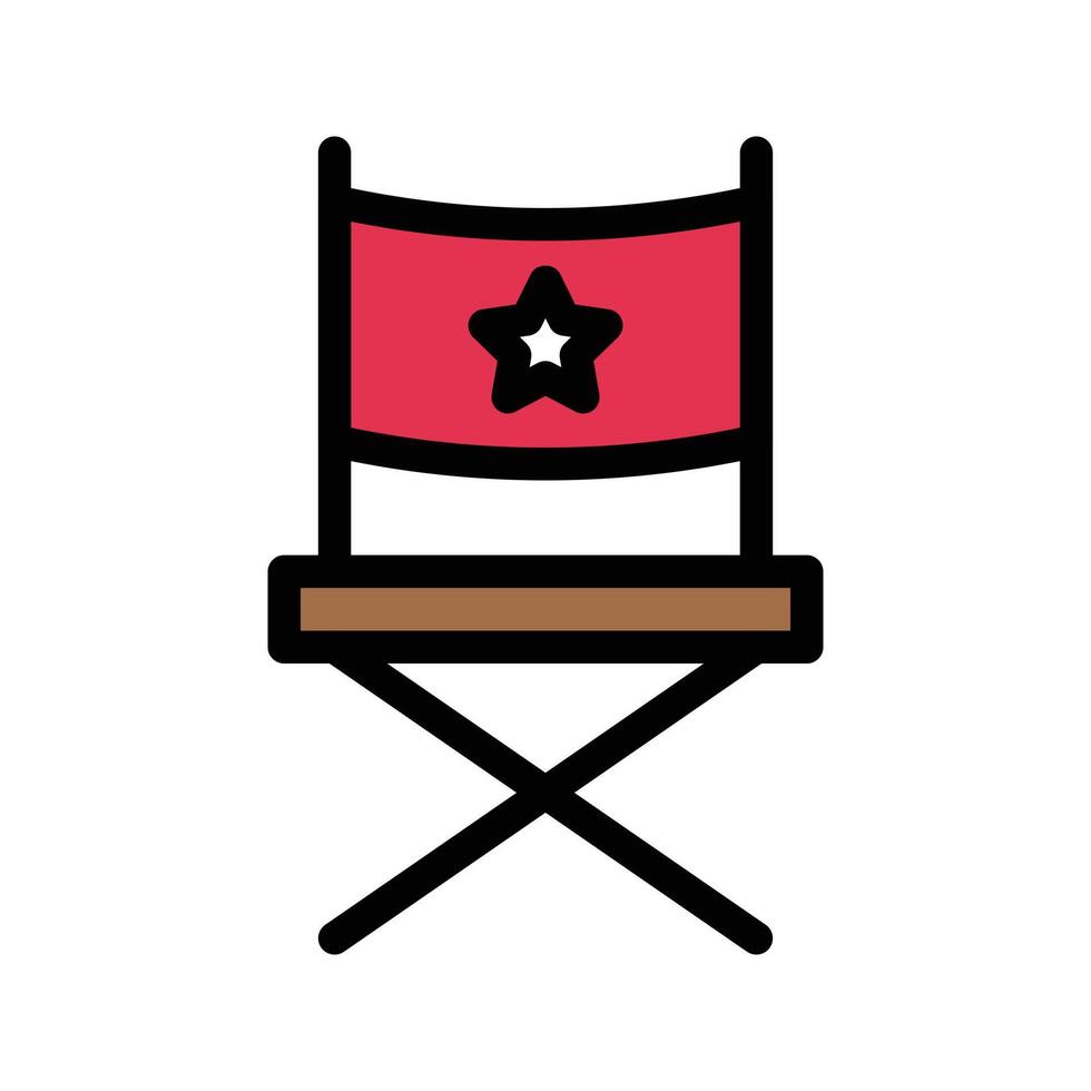 cinema chair vector illustration on a background.Premium quality symbols.vector icons for concept and graphic design.