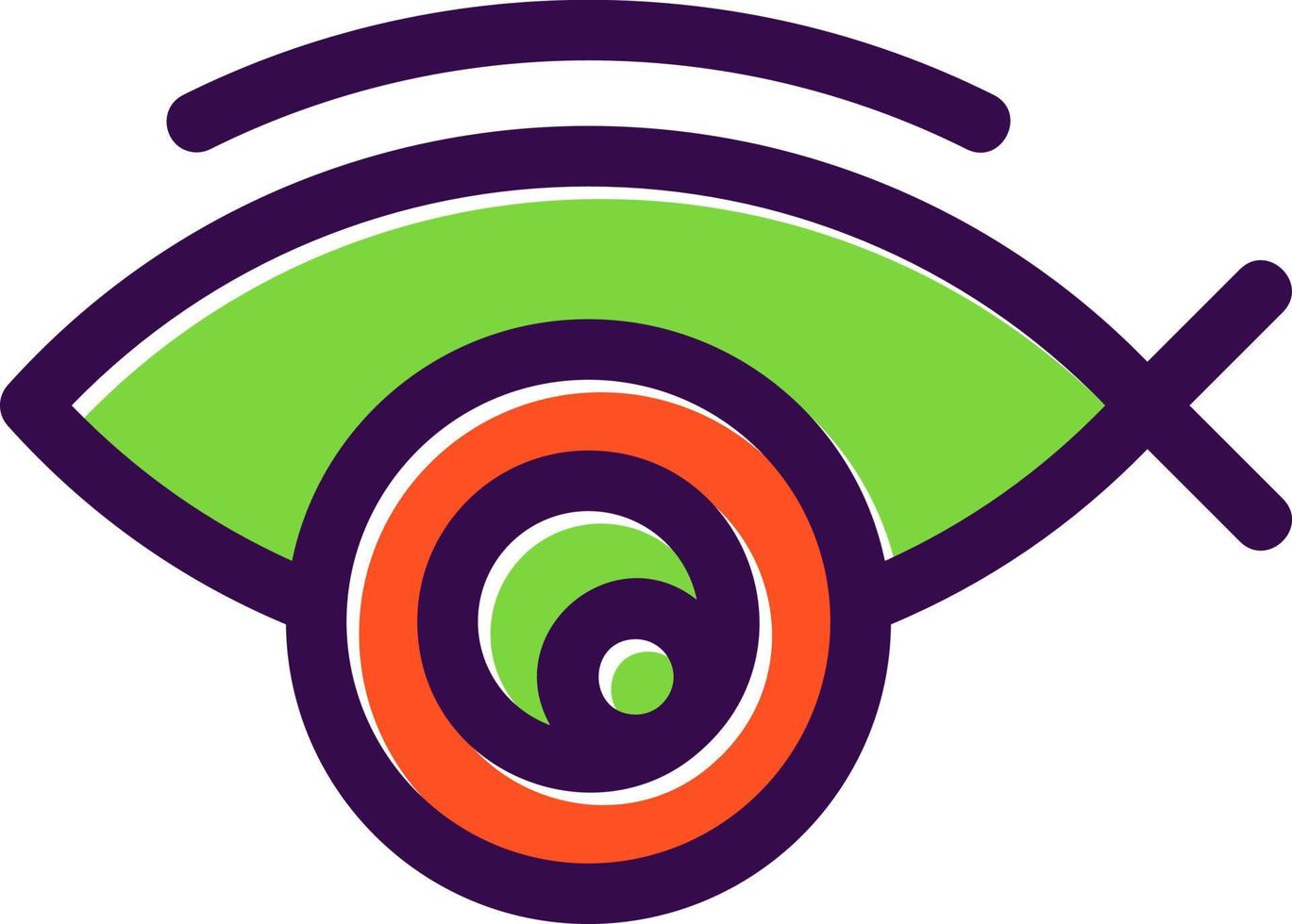 Fisheye Camera Flat Icon vector