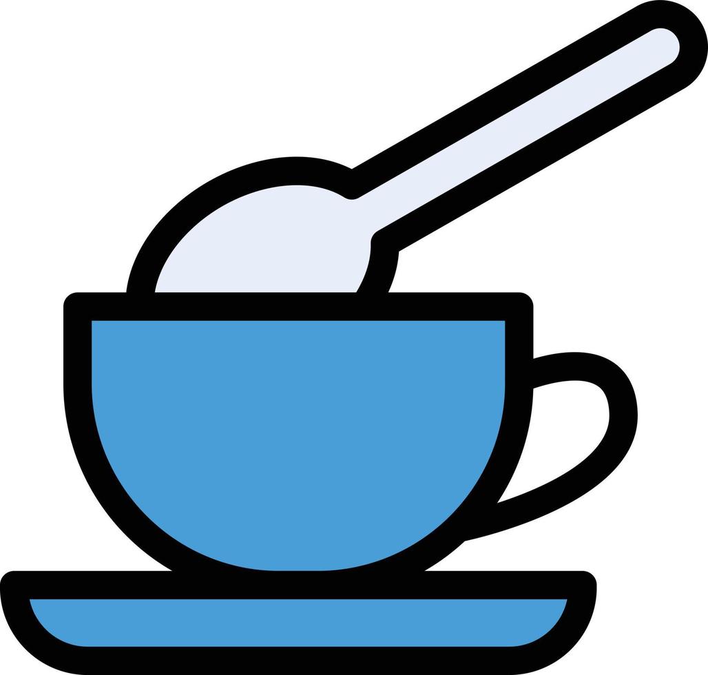 ilustración vectorial de mezcla de café en un fondo. símbolos de calidad premium. iconos vectoriales para concepto y diseño gráfico. vector