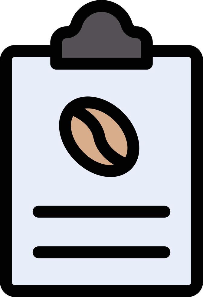 ilustración de vector de menú de café en un fondo. símbolos de calidad premium. iconos vectoriales para concepto y diseño gráfico.