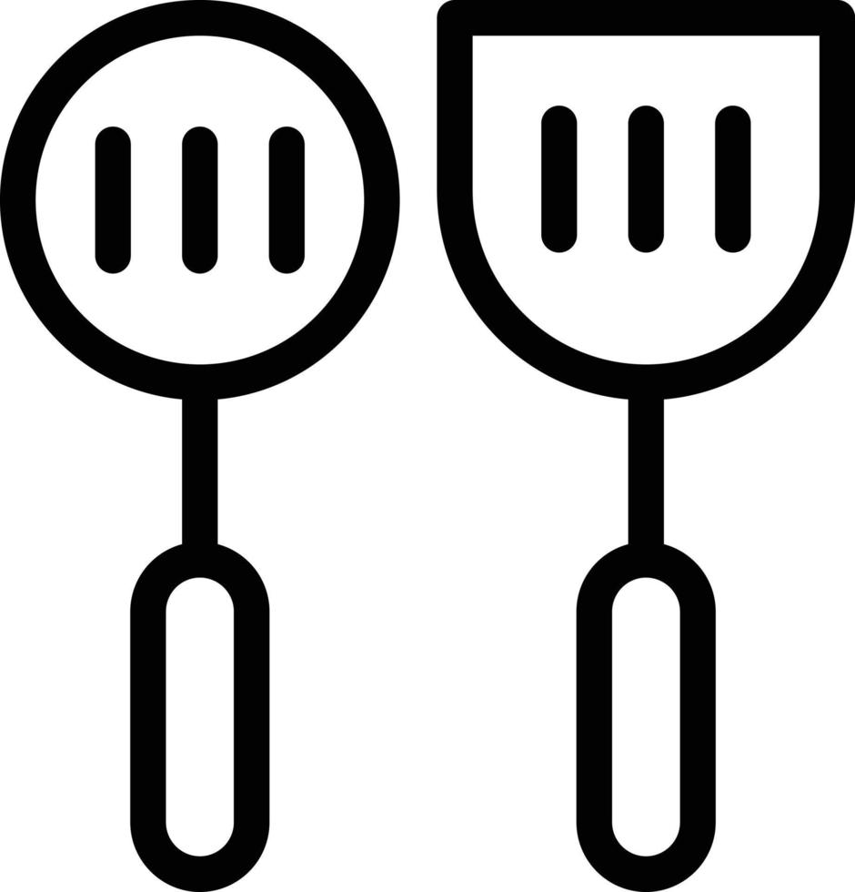spatula vector illustration on a background.Premium quality symbols.vector icons for concept and graphic design.