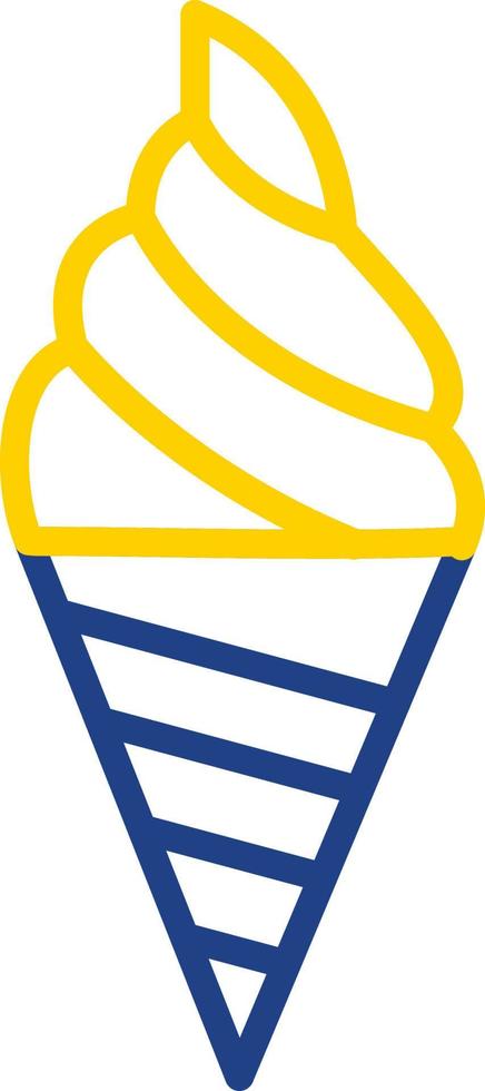 diseño de icono de vector de helado