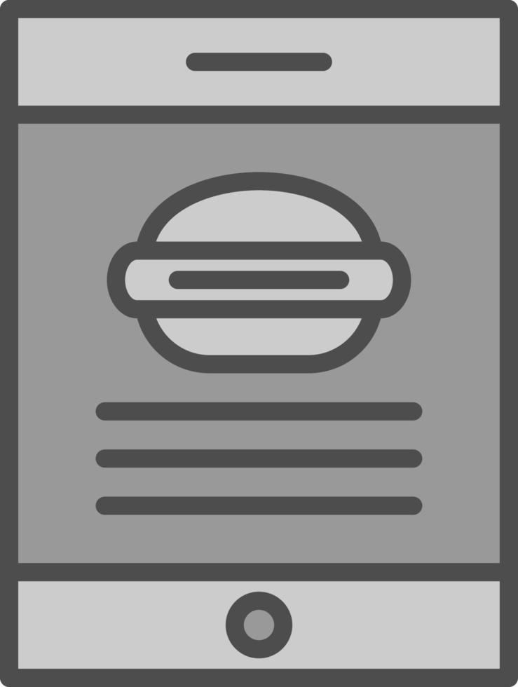 Online Order Vector Icon Design