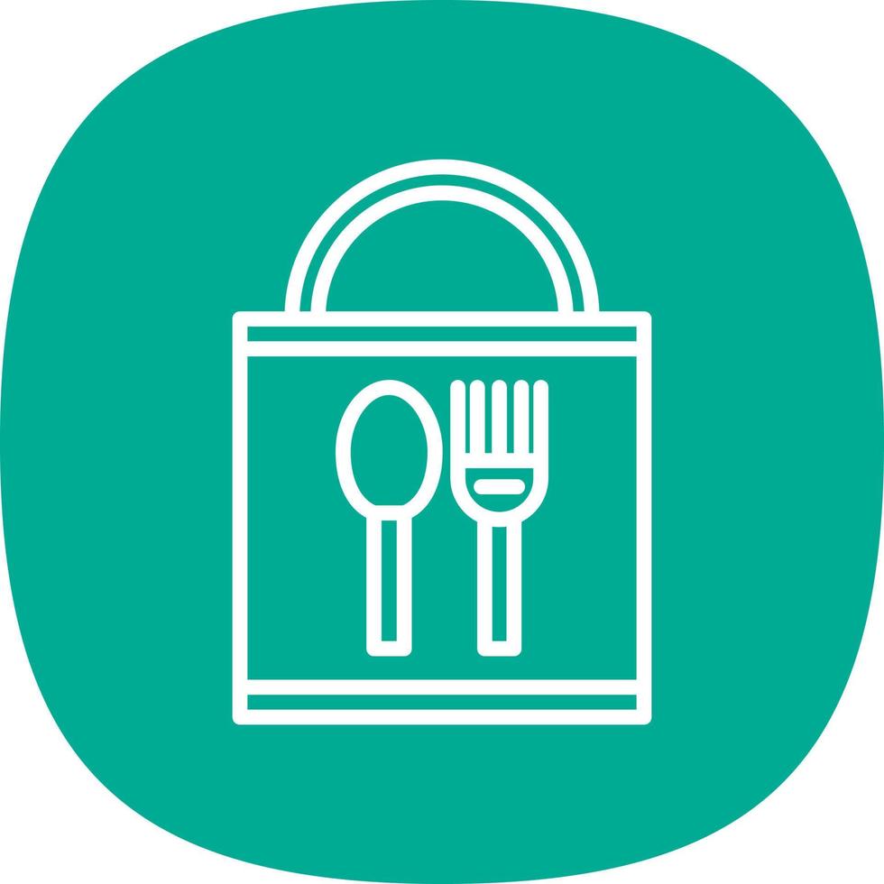 Food Pack Vector Icon Design