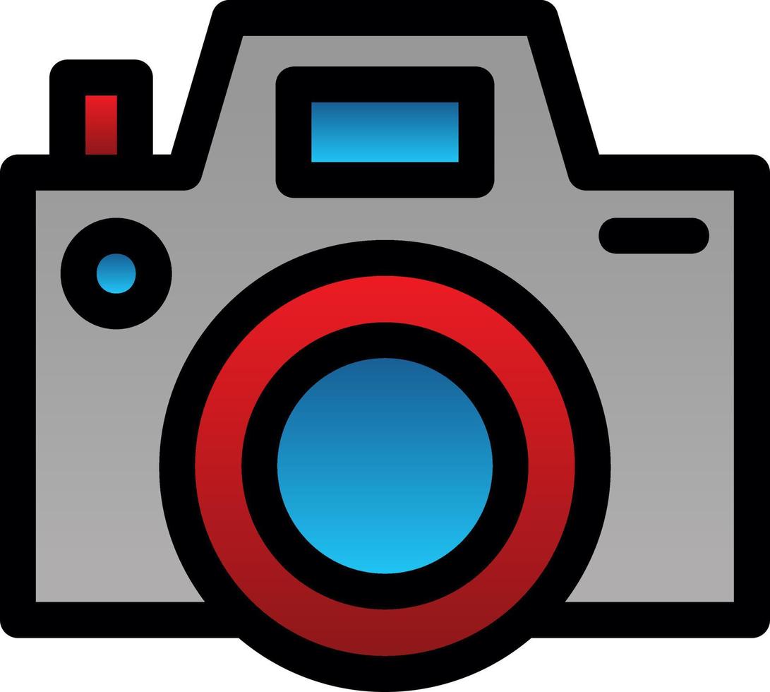 Camera Flat Icon vector